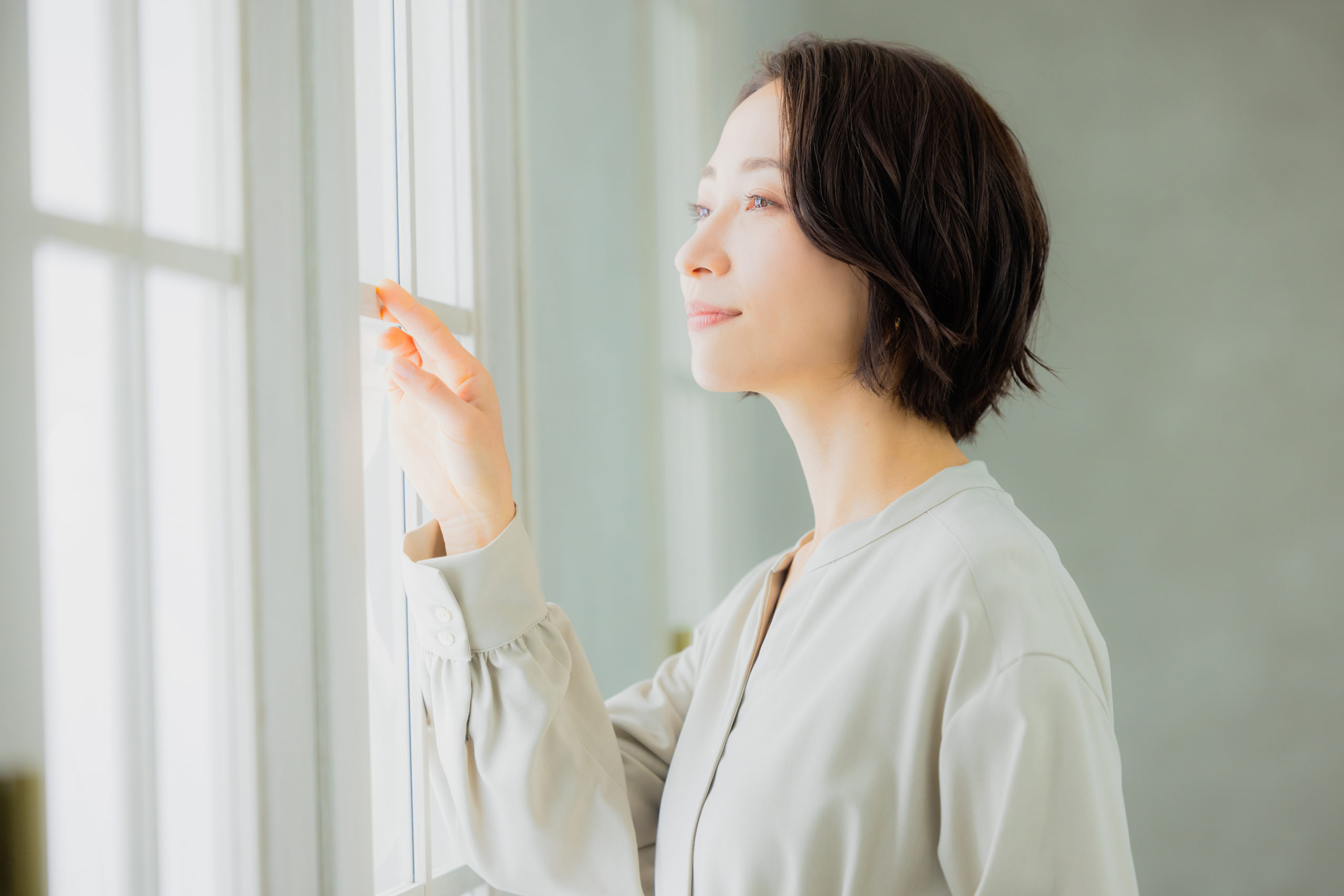 浮気に悩む女性